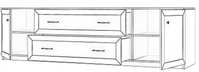 Бэль Тумба ТВА большая Слоновая кость