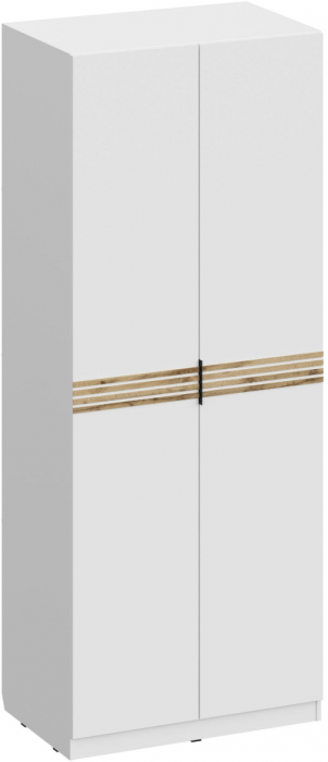 Модульная спальня Нао, набор №1, Графит/Профиль МДФ Дуб вотан