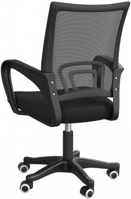 Кресло компьютерное Мебель--24 103, цвет чёрный, ШхГхВ 59х56х83-94 см., максимальная нагрузка 120 кг.