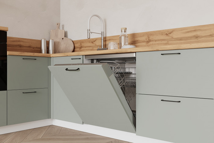 КГ Угловой 1500х2850 (с пм) Эмаль, Олива  Арника РМ