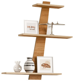 Модульная гостиная "Скандинавия", набор 1 - Антрацит/Дуб наварра