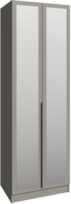 Шкаф Мадрид (0,75) с зеркалом, Мокко