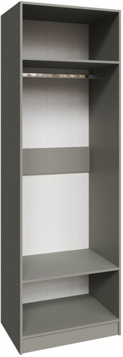 Шкаф Мадрид (0,75) с зеркалом, Мокко