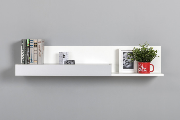 Торонто Компоновка № 13, белый шагрень/стальной серый