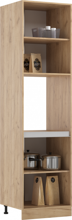 Модульная кухня Карина ЛДСП, Дуб крафт золотой/Изумрудный