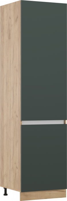 Модульная кухня Карина ЛДСП, Дуб крафт золотой/Изумрудный