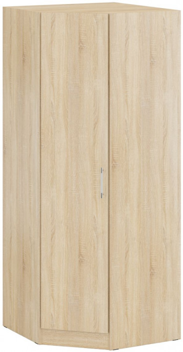 Кровать с ящиками 1400 + Шкаф угловой Стандарт, цвет дуб сонома, ШхГхВ 143,5х203,5х70 + 81,2х81,2х200 см., сп.м. 1400х2000 мм., б/м, основание есть