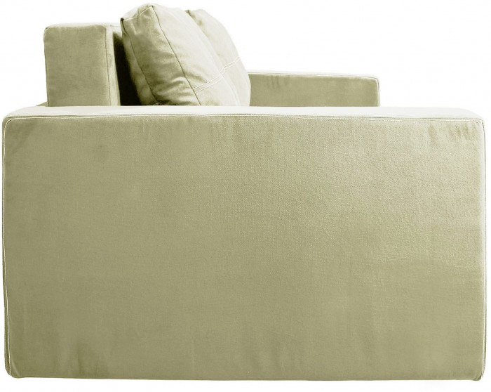 Диван аккордеон Марс велюр бежевый 160