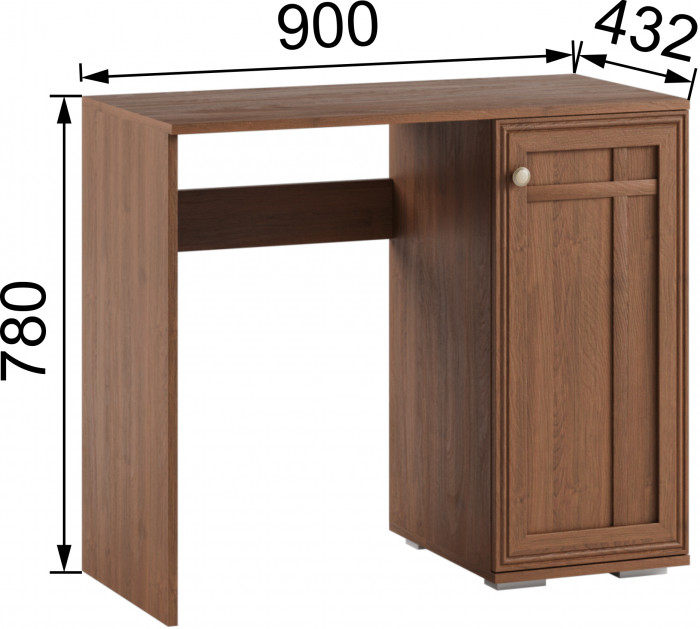 Ричард Стол косметический РС-20, Орех донской