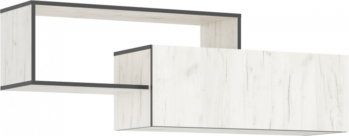 Норд Модульная Гостиная, вариант №1, Дуб крафт белый/Дуб крафт белый