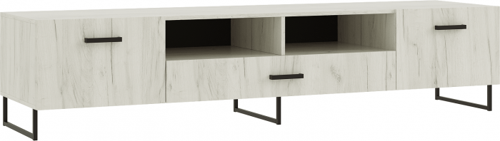 Модульная гостиная Нэнси LOFT, композиция 2 (Дуб Крафт белый)