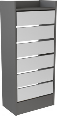 Обувница Ямайка ЯПТ-1, Графит серый/Камень серый