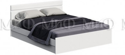 Нэнси New МДФ Кровать 160 (Белый глянец)