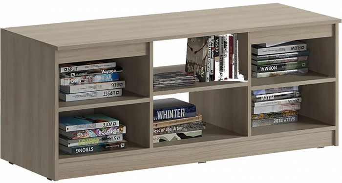 Челси Тумба ТВ (Белый глянец, Белый)