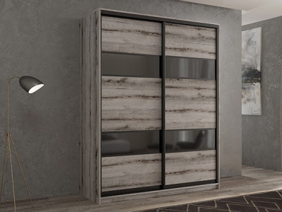 Шкаф-купе Кааппи 7 Эвок Окаменелый 100х45х230 см