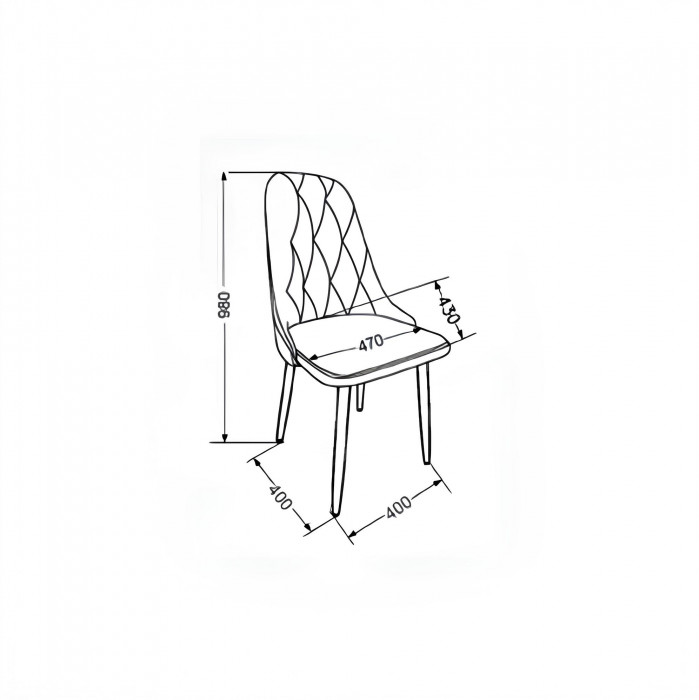 Стул "Граф" белый матовый Томми 03 капучино