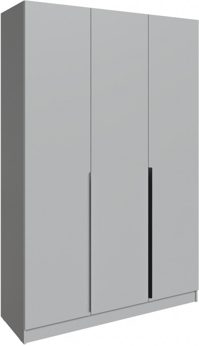 Шкаф Мадрид (1,5) без зеркала, Камень серый
