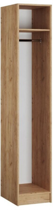 Модульная Прихожая Ямайка, композиция 3, крафт золотой/белый