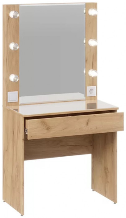 Стол туалетный "Марго", Дуб крафт золотой