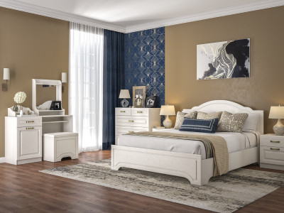 Ливерпуль Пуф 14.02, цвет ясень ваниль/белый/эко-кожа гранд белый, ШхГхВ 55х35х50 см., пуф на колёсах, подъёмная крышка