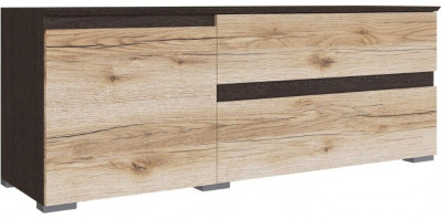 Плейона Тумба ТВ малая венге/дуб делано