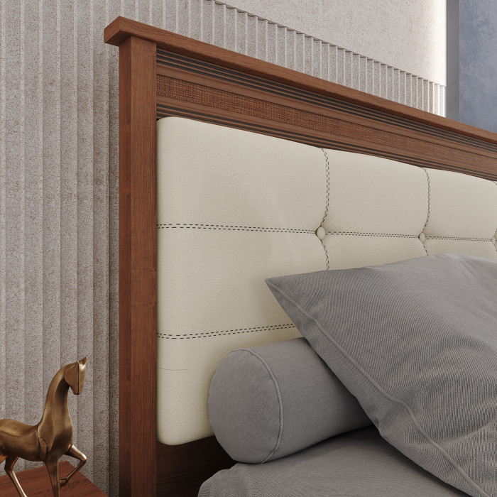 Модульная спальня Ливорно, набор 1, Орех донской