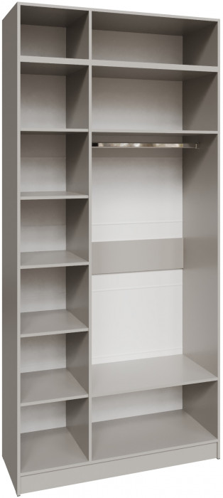 Шкаф 1,2 с антресолью Мадрид, Кашемир