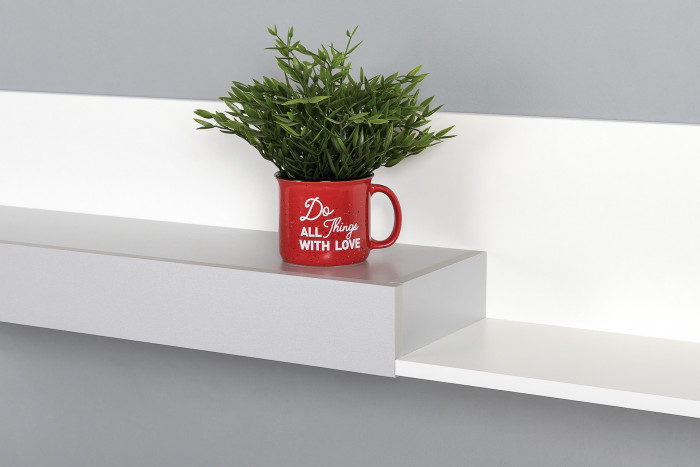 Торонто Компоновка № 25, белый шагрень/стальной серый