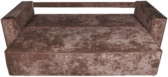 Диван-кровать Лофт Люкс Плюш, еврокнижка, 140х195, коричневый