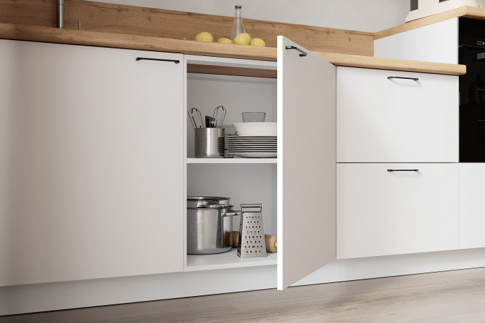 КГ Угловой 1500х3000 (без пм) , Белый софт матовый  Арника РМ в.2