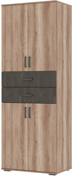 НЕЛЬСОН ШК 05 (СОЛО-5) Шкаф (0.800х2,200х0,500) дуб каньон/железный камень