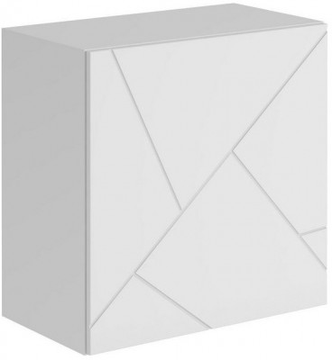 ГРАНЖ Шкаф навесной ШН-002 (Д.600) (Белый (Шагрень) / Белый софт)