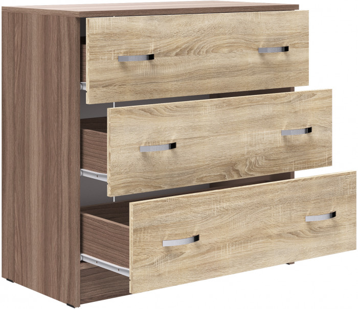 Модульная спальня Ронда, Ясень шимо/Дуб сонома