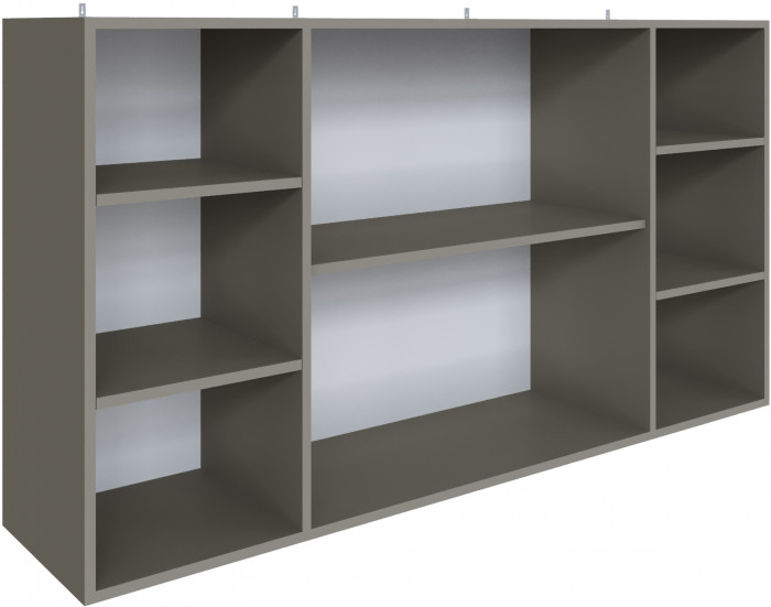 Полка навесная Мадрид ПН-2 (1,5) мокко