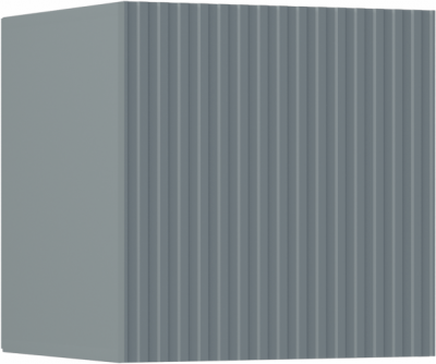 Оливия Шкаф навесной малый (Глиняный серый, Шарли мокко)