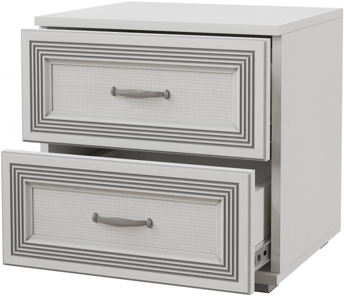 Модульная спальня Ливорно, набор 4, Ясень анкор светлый