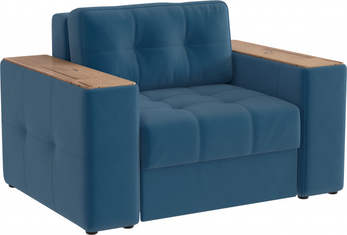 Кресло-кровать "Нави", Атлантида/МДФ дуб канадский