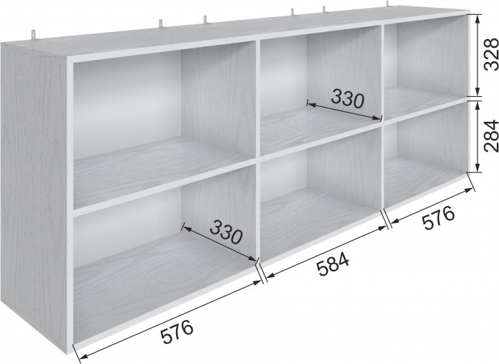 Набор мебели для гостиной "Мадрид", Белый