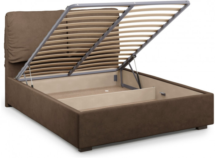 Кровать Trazimeno 180 с подъемным механизмом, Velutto 23