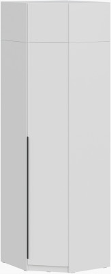 Шкаф угловой с антресолью ШК 5, Белый